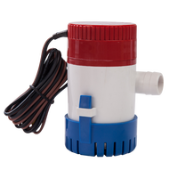 Pompe de cale submersible STARFLO DC 3.0M à alimentation par batterie 350GPH pour eau de mer, manuelle 12V, pour bateaux, yachts et kayaks