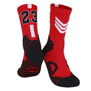 Calcetines de Baloncesto Personalizados al por Mayor con Logotipo, para Hombre, Media Caña, Acolchados, Transpirables, de Algodón, Absorbentes del Sudor, Antideslizantes, Deportivos - Product Image 5