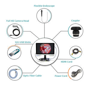 Système d'endoscope UHD de haute qualité rigide et flexible 24 pouces tout en un enregistreur vidéo utilisation de la caméra dans le <span class=keywords><strong>bronchoscope</strong></span> - Product Image 6