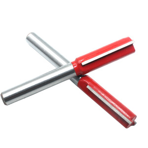 Milling Cutter Set 7 Pc Tungsten Carbide Single Flute For Woodworking Edge Trimming Cnc <b>Machining</b> Center - Product Image 2