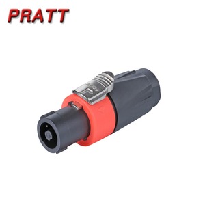 Conector de Altavoz <span class=keywords><strong>PRATT</strong></span> de 4 Pines, Conector Speakon Impermeable, Conector Eléctrico DIN para Amplificador, Hecho de Plástico - Product Image 2