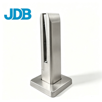 Pince à verre SUS201 de 220 mm pour clôture de piscine, support de verre pour escalier et balustrade en verre, main courante