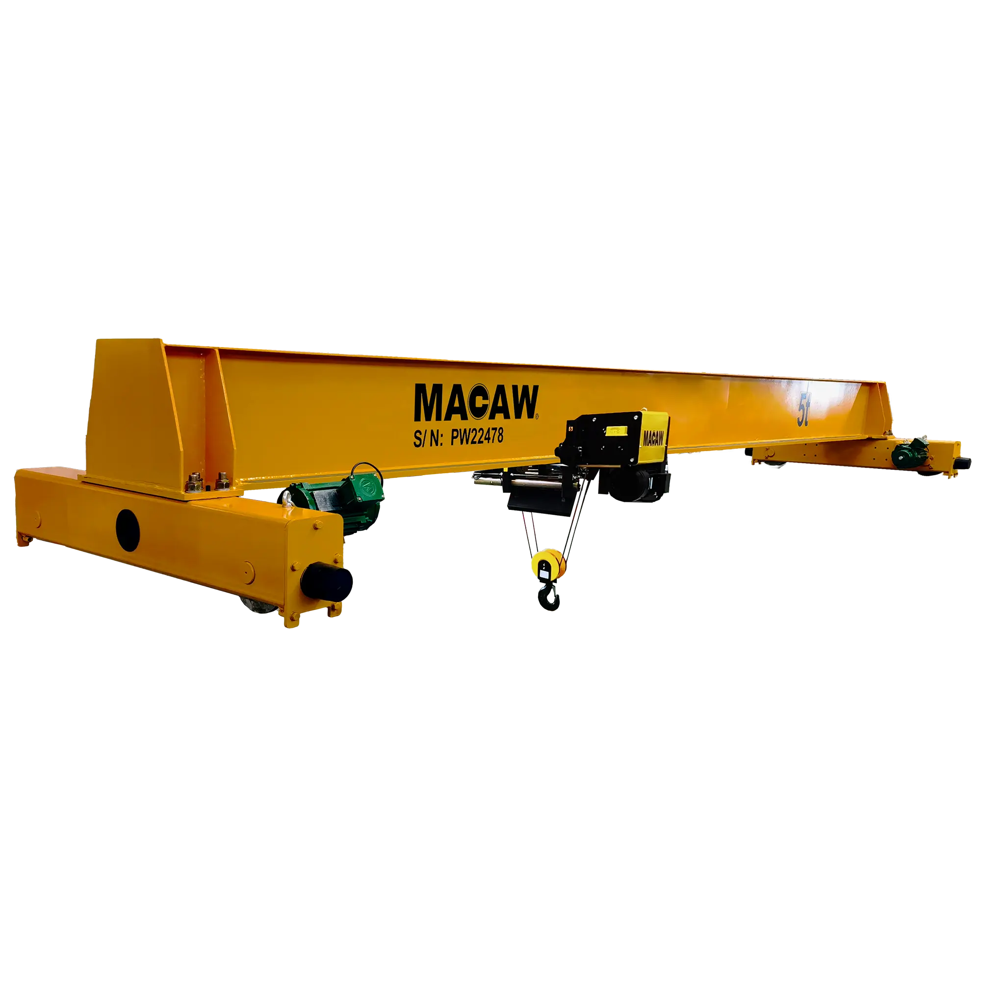 Wireless Remote Control Workshop Roof Traveling Efficient European Type 5t 10t Electric Single Girder Overhead bridge crane