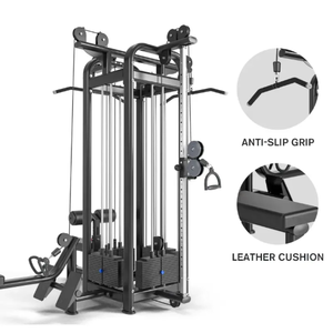 <strong>4</strong>-Person Metal Fitness Station Multi-Function for Strength Training &amp; Comprehensive Cross-Training <strong>Exercise</strong> - Product Image 4