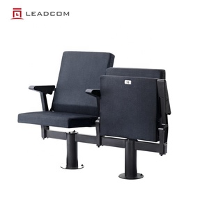 LEADCDOM LS-12601 Retractable Telescopic Foldable Theater Furniture Fabric Modern School Stadium Auditorium <strong>Hall</strong> <strong>Seating</strong> - Product Image 1