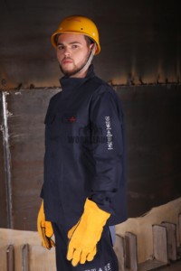 Ropa de Trabajo de Seguridad Ignífuga EN11611 EN11612, Traje de Trabajo Protector Antiestático FRC para Soldadores - Product Image 2
