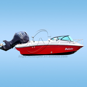 Bateau <span class=keywords><strong>de</strong></span> pêche en fibre <span class=keywords><strong>de</strong></span> verre <span class=keywords><strong>de</strong></span> haute qualité à prix abordable, 5,5 m, avec moteur hors-bord, pour loisirs et divertissement, capacité <span class=keywords><strong>de</strong></span> 6 à 8 personnes - Product Image 6