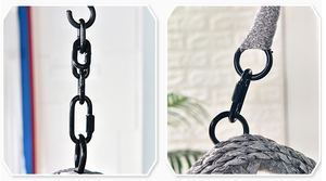 Sedia sospesa camera da letto ragazza piccola famiglia balcone pigro confortevole dormitorio rete rossa singola sedia a cesto appesa <span class=keywords><strong>altalena</strong></span> interna - Product Image 4