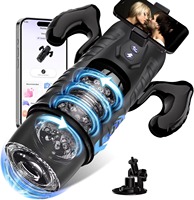 Masturbateur masculin télescopique rotatif automatique, masseur de prostate masculin, dispositif de stimulation masculine, Coupe d'avion