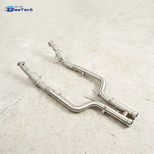 Tuyau de descente en acier inoxydable 304 de haute qualité pour Mercedes W222 S300 S350 S400 S450 S500 3.0T 4.7T V8 200 Cell Auto Tuning - Product Image 5