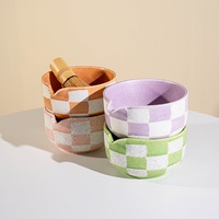 Ensemble cadeau complet de cérémonie du matcha Japandi écologique, 4, 5, 7, 8 pièces, ensemble de thé en céramique à carreaux avec boîte cadeau