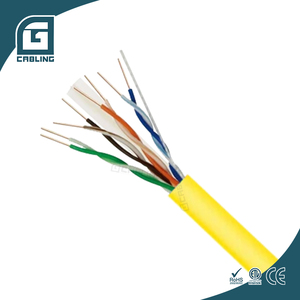 สายเคเบิลอีเธอร์เน็ต Gcabling Networking 200ม. 305ม. 500ม. 1000ฟุต ต่อม้วน สายเคเบิล <span class=keywords><strong>Cat6</strong></span> สำหรับกล้องวงจรปิด - Product Image 4