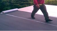 Membrane résistante à l'eau en PVC moderne et écologique |   Sous-couche de toiture durable non toxique Garantie de plus de 5 ans Construction écologique