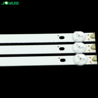 Lampu Latar LED TV LCD JY-709 JL.D32061235-342BS-M untuk TV 32 Inch HD32 M3151A05-5-XC 586mm 6 LED 3 Pcs/set 3V Lensa Bulat OD30