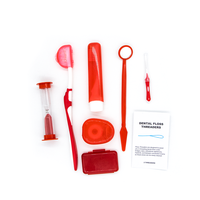 Kit Dentaire Portable, lot de 50 pièces, pour Soins, Voyage, Soins, hygiène des patients, brossettes, appareil orthodontique