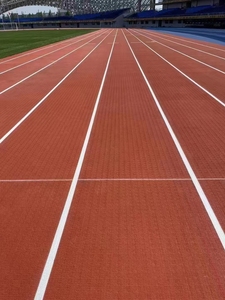 Pista de tartán sintético INOLP, pista de correr de goma, pista de correr de tartán de estadio prefabricada - Product Image 2