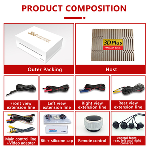 Wemaer OEM T7 Bird View máy ảnh xe đảo chiều Viện trợ đài phát thanh stereo không thấm nước HD Video 360 xe máy ảnh cho VW Nissan - Product Image 5