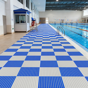 Cứng nhựa lồng vào nhau gạch dễ dàng cài đặt chống trượt PVC Phòng Tắm <span class=keywords><strong>Mat</strong></span> cho sử dụng trong nhà cho hồ bơi và nhà vệ sinh - Product Image 1