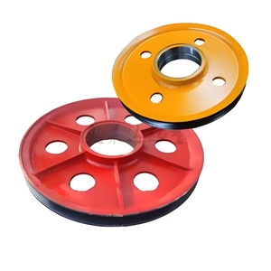 Polea de Rodillos de Doble Viga para Grúa, Placa de Rueda de Bloque de Corona Interior, Bloque de Polea de Rodillos de Laminación en Caliente - Product Image 3