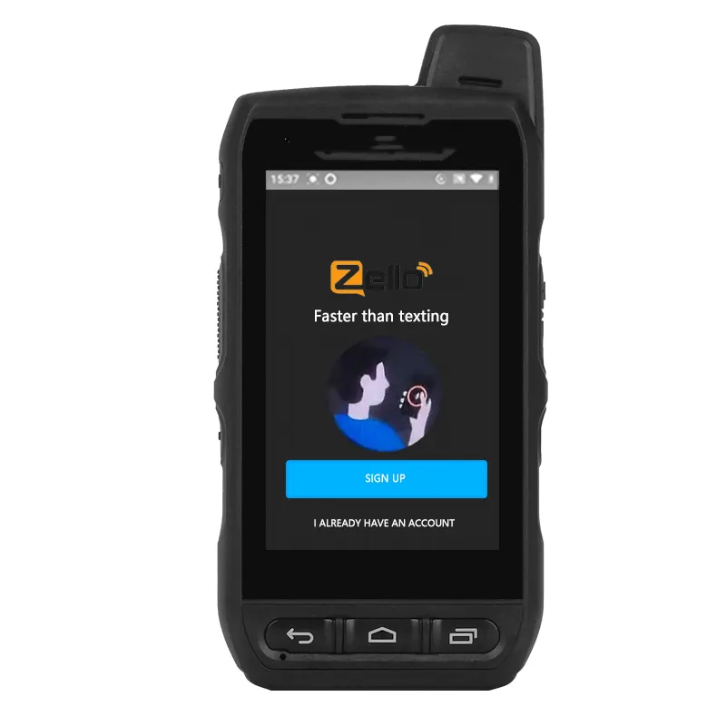 16GB Unlocked with GPS PTT Network Radio IP68 Waterproof Radio Zello Global 4G Walkie Talkie