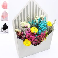 Emballage de cadeau de boutique biodégradable de qualité supérieure Boîte d'enveloppes de fleurs de fleuriste
