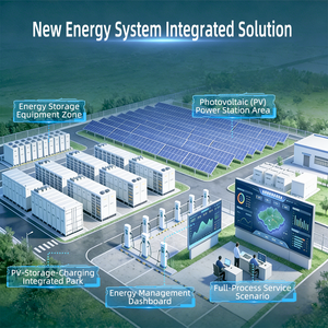 Système et solution de surveillance et de charge en temps réel pour stockage solaire industriel intelligent, système de gestion de l'énergie pour micro-réseaux - Product Image 1