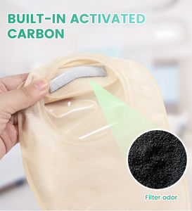 Kolostomi torbası s tek parça iki parça kolostomi torbası drainable kese - Product Image 5