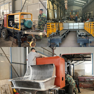 Alta eficiencia 80 metros cúbicos por hora Bomba de transporte de <span class=keywords><strong>hormigón</strong></span> diésel montada en <span class=keywords><strong>camión</strong></span> <span class=keywords><strong>Precio</strong></span> competitivo para uso en construcción - Product Image 4