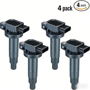 イグニッションコイル OE 90919-02240 90919-02266 90919-02250 90919-02260、4ピン トヨタ カローラ ヤリス 1NZ-FE 2NZ-FE 2000-2014用 - Product Image 1