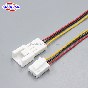 SCONDAR Kabel Harness Kustom Pitch 2.5mm Kompatibel dengan Konektor Yeonho SMH250 Perakitan Kabel Listrik untuk Catu Daya - Product Image 1