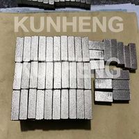 Sägeblatt-Durchmesser 600mm Feinschnitt-Diamantsegmente für Marmorplatten Glatter Schnitt Ohne Absplitterungen