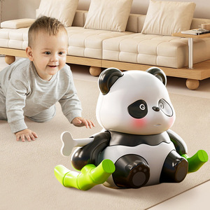 Fun Giant Panda Coil Small Animal <b>Doll</b> Cartoon Walking Cartoon Small Animal Children's <b>Swinging</b> Toy - Product Image 4