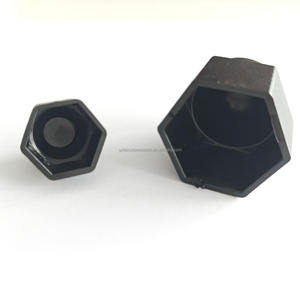 Capuchon de protection hexagonal rond en plastique pour écrou, couvercle de protection dôme pour écrou hexagonal, capuchon de boulon anti-rouille extérieur, fabriqué en Chine - Product Image 3