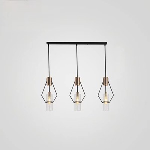 Nordic Style Postmodern Minimalist Pendant <b>Light</b> Creative Unique Molecular Glass Chandelier for Living Room Study <b>Dining</b> Room - Product Image 1