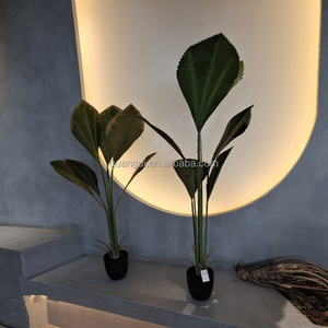 Vente en gros de plantes d'intérieur pour la décoration intérieure, palmier artificiel en éventail, arbre artificiel, plantes artificielles, vente à chaud au prix d'usine - Product Image 2