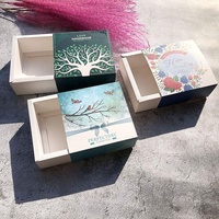 Vente en gros Petite boîte en papier à tiroir pour cadeau Boîtes d'emballage cadeau pour bonbons de mariage Emballage de boîte à savon avec logo personnalisé