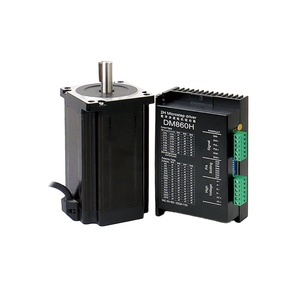 Moteur pas à pas hybride DC 48V 2 phases à couple élevé 12 Nm NEMA34 KAIHONG avec driver micro-pas DM860H pour machine de découpe <span class=keywords><strong>plasma</strong></span> CNC - Product Image 1