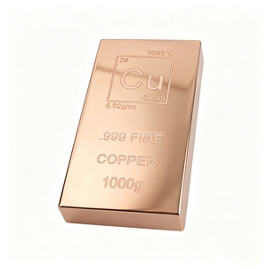 แท่งทองแดงบริสุทธิ์ C110 / ทองแดงแท่ง / แท่งทองแดง 99.99% น้ำหนัก 1 กก. - Product Image 4