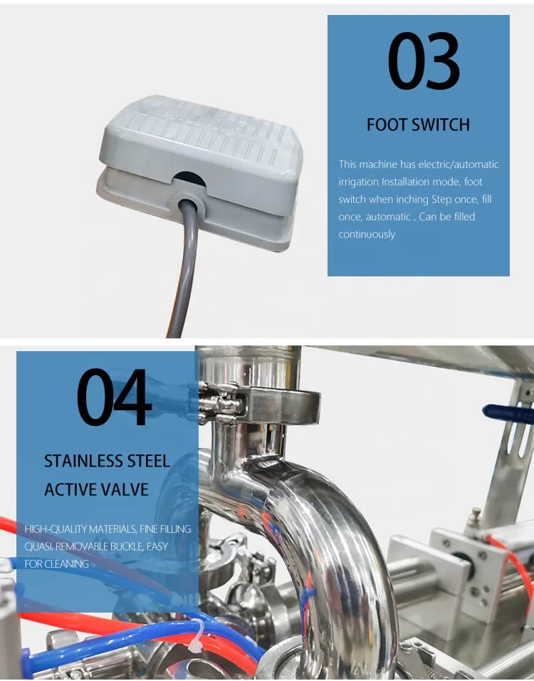 JOYGOAL Semi-automatic Tomato Paste Filling Machine