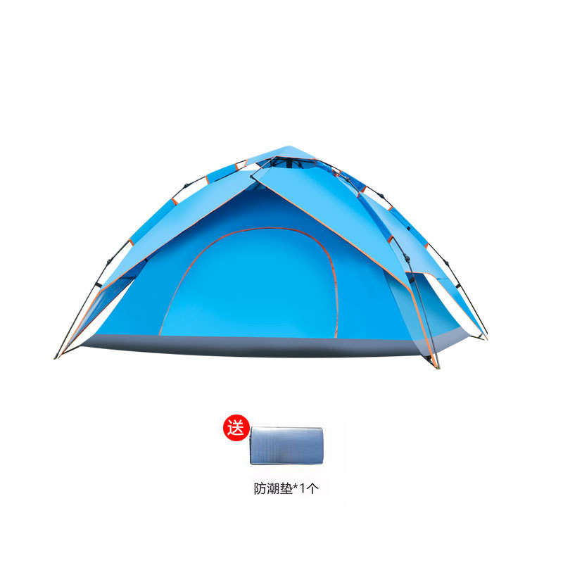 แผ่นรองกันความชื้นสามในหนึ่งสีฟ้าอ่อนแบบสองชั้นแท้ *1