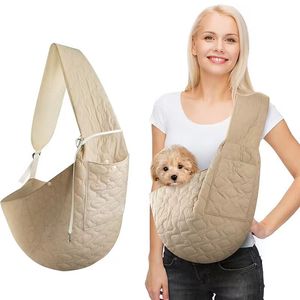 Breathable Hands-Free <b>Pet</b> Sling <b>Carrier</b> Bag for Dogs & Cats Outdoor Use - Product Image 3