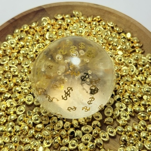 CHENXI 2026 New Arrival Calming Sensory 6cm Dollar Crystal <b>Ball</b> Toys Stress Relief Squishy <b>Squeeze</b> <b>Balls</b> - Product Image 2