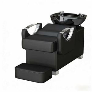 Hair Wash Bed Exclusively For Hair Salons Hair Salon Light Luxury Internet Celebrity Store Simple Semi <b>Reclining</b> Flushing Bed - Product Image 4