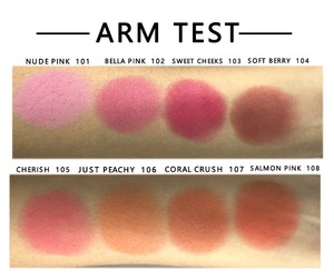 Nouveau populaire cosmétique mignon rose <span class=keywords><strong>Blush</strong></span> poudre marque privée 8 couleurs unique surligneur <span class=keywords><strong>Blush</strong></span> poudre - Product Image 5