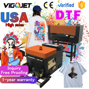 Vigojet 60cm i3200 dtf máy in, áo thun máy in vải máy in thương mại máy bột Shaker lò nướng, A3 A4 <span class=keywords><strong>A1</strong></span> Kích thước - Product Image 2