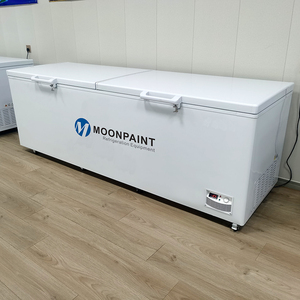 Oem/ODM thương mại công suất lớn ngang sâu Tủ đông kép đầu mở ngực tủ lạnh Kem tủ đông - Product Image 2