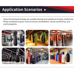 Sac de frappe de boxe multicouche fonctionnel et résistant pour l'entraînement de MMA et de gymnastique Sac de frappe vide-lourd - Product Image 6