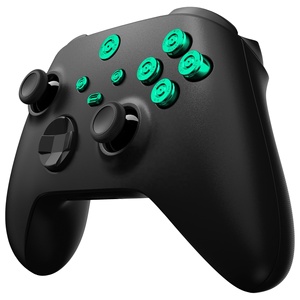 Boutons métalliques 8-en-1 vert EXtremeRate (Abxy, Home, Start, Back, Share) pour manette Xbox Series X S - Accessoires de jeu - Product Image 6
