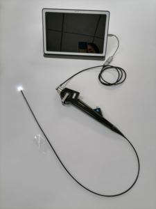 Processeur de bronchoscope d'endoscope vétérinaire flexible portable + source lumineuse + instrument vétérinaire de moniteur - Product Image 3