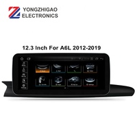 YZG 12,3 ''nuevo reproductor Multimedia de pantalla automática Carplay Android para Audi A6 A7 4G C7 RHD 2013 2014 2016 2018 2017 201